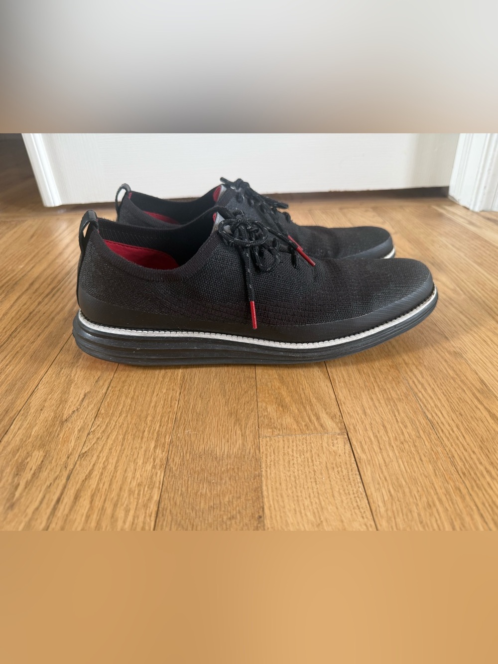 Cole Haan OriginalGrand Stitchlite Wingtip Oxford Black Mens 11